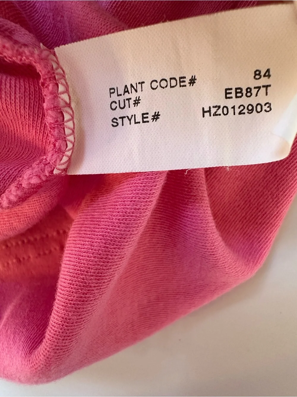 Ralph Lauren Girls' Hot Pink Polo with White Trim